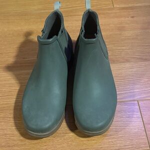 Womens Green Bogs Sweet Pea Ankle Boots